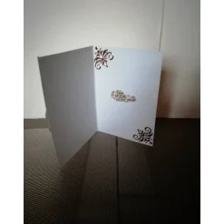 Geburtstagskarte mit Mohnblumen für eine Frau