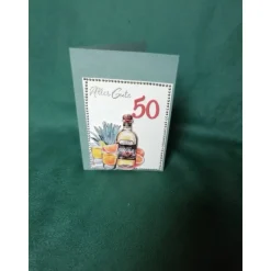 Geburtstagskarte zum 50 für einen Mann