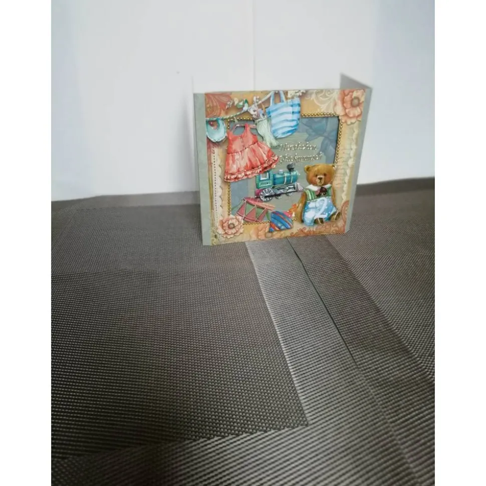 Geburtstagskarte zum 2 Geburtstag für Junge oder Mädchen