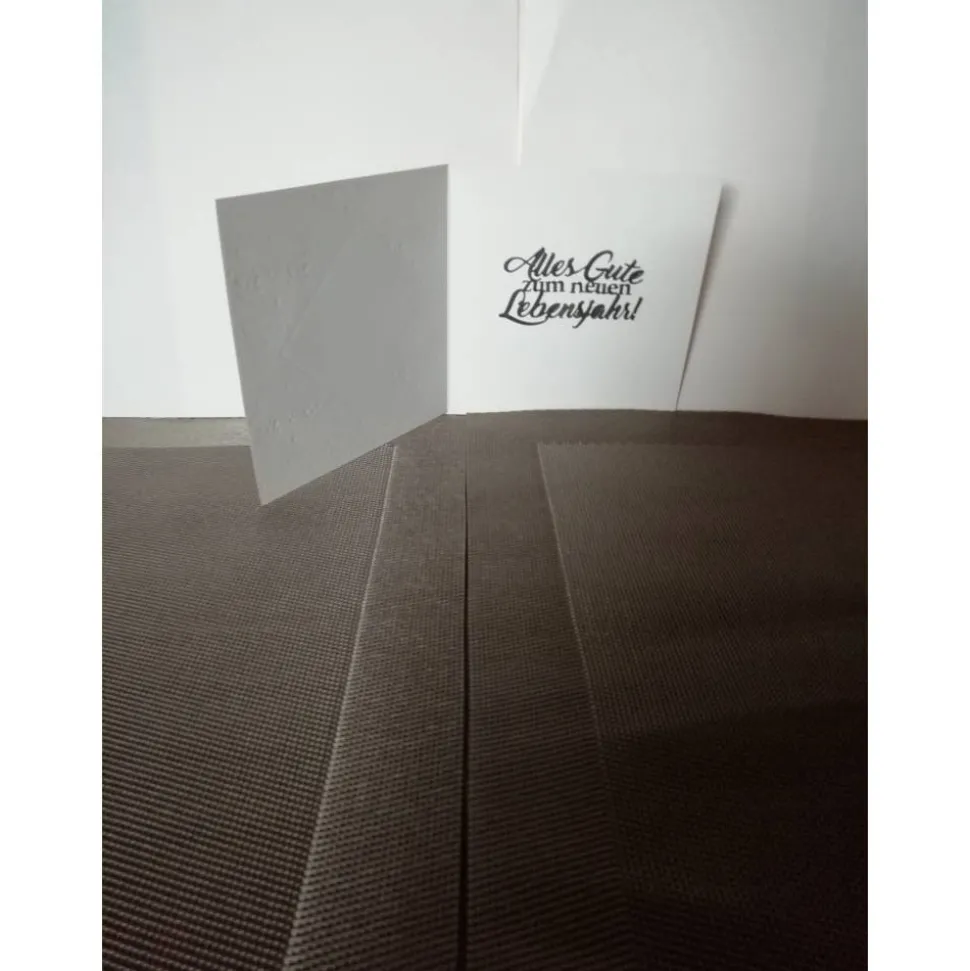 Geburtstagskarte zum 60. ten für eine Frau in Altrosa