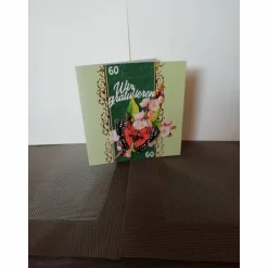 Geburtstagskarte zum 60.ten für eine Frau