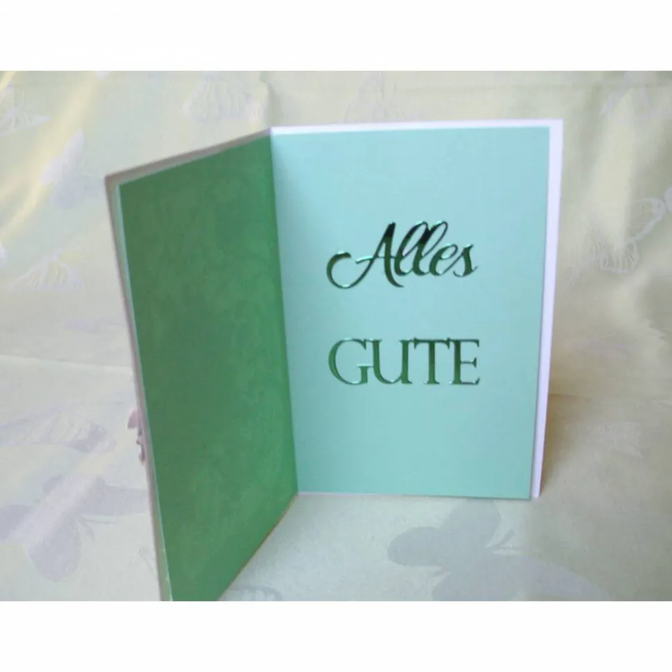 Geburtstagskarte zum 60.ten für eine Frau