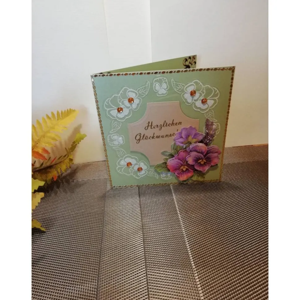 Geburtstagskarte zum 70.ten für eine Frau