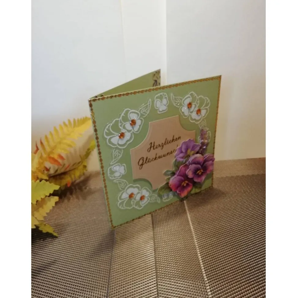 Geburtstagskarte zum 70.ten für eine Frau