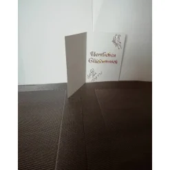 Geburtstagskarte zum 60.ten für eine Frau mit einer Geburtstagskerze