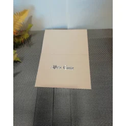 Geburtstagskarte zum 60.ten für Männer mit Oldtimer Cadillac – Handgemacht in Altrosa