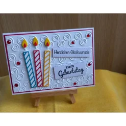 Geburtstagskarte,Kerzen,Geburtstag