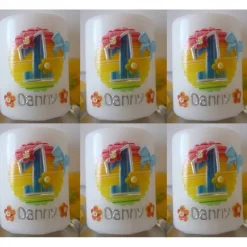 Geburtstagskerze 1. Geburtstag * Gastgeschenk * Mitgebsel * Tischkerzen * Tischdeko * Buben u. Mädchen