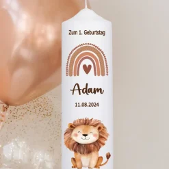 Geburtstagskerze Kinder,Geburtstag,Kerze Geburtskerze Kind,Lebenskerze,Kindergeburtstags,Einschulungskerze,Lichtkerze