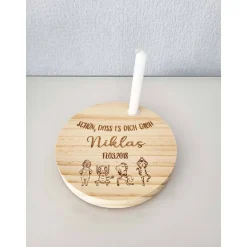 Geburtstagsteller Geburtstagskranz Geburtstagsscheibe Kerzenteller