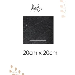 Gedenktafel/ Grabschmuck aus Schiefer, Rose, Personalisiert