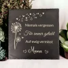 Gedenktafel/ Grabschmuck aus Schiefer für Hunde Personalisiert