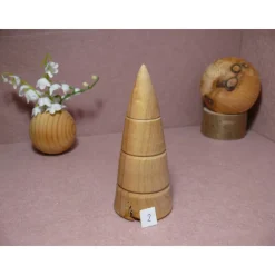 gedrechselter Holzbaum Holzbäumchen Baum Deko Weihnachtsdeko. Sterbender Baum aus Kirschbaum