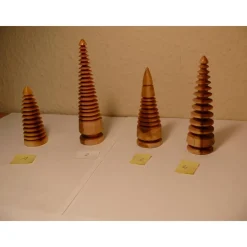 gedrechselter Holzbaum Holzbäumchen Baum Deko Weihnachtsdeko