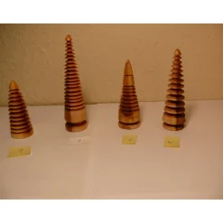 gedrechselter Holzbaum Holzbäumchen Baum Deko Weihnachtsdeko