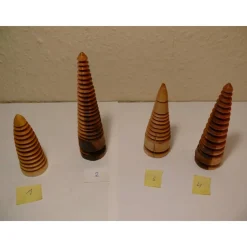 gedrechselter Holzbaum Holzbäumchen Baum Deko Weihnachtsdeko