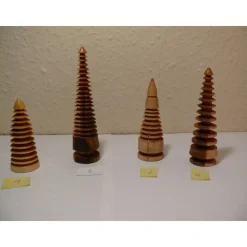 gedrechselter Holzbaum Holzbäumchen Baum Deko Weihnachtsdeko