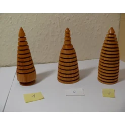 gedrechselter Holzbaum Holzbäumchen Baum Deko Weihnachtsdeko