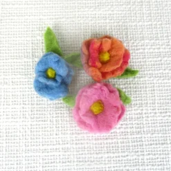 gefilzte Libelle FIlzblumen Dekoration Schultüte