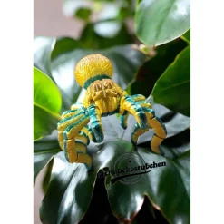 Gegliederte Vogelspinne | Halloween | Spinnentier | 3D Gedruckt | Fidget | Gruselig | Flexibel