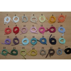 gehäkelte Eisblume Schneekristall aus Biobaumwolle in 29 Farben, Handarbeit