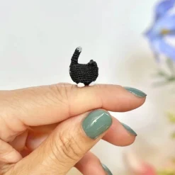 Gehäkelte Mini Katze - Perfektes Geschenk für Katzenbesitzer und Katzenliebhaber