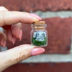 Gehäkelter Baby-Elefant (microcrochet)