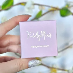 Gehäkelter bunter Mini Osterhase (microcrochet)