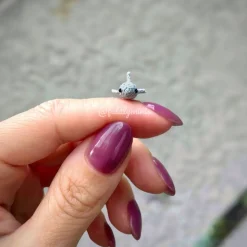 Gehäkelter Mini Hai (microcrochet)