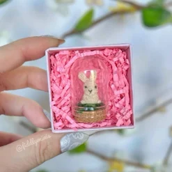 Gehäkelter Mini Osterhase mit Hut (microcrochet)