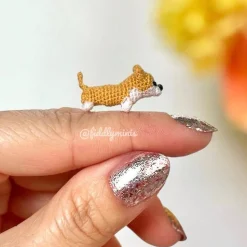 Gehäkelter Miniatur Corgi - Perfektes Geschenk für Hundebesitzer und Hundeliebhaber