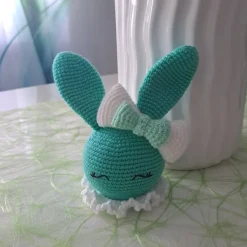 Gehäkelter Osterhase | Osterdeko | Tischdeko