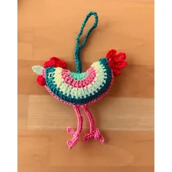 Gehäkeltes Huhn 3 er Set Frühlingsdeko Osterdeko