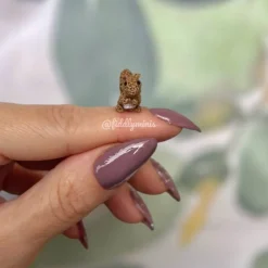 Gehäkeltes Mini Eichhörnchen (microcrochet)