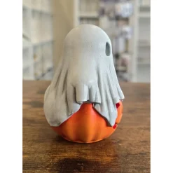 Geist mit Kürbis - Halloween Dekoration - Figur -