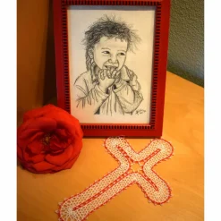 geklöppeltes Kreuz „Liebe"