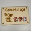 Gelaserte Geldgeschenkkarte "Geburtstagsmäuse" aus Sperrholz – Das perfekte Geschenk zum Geburtstag!