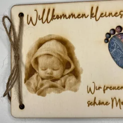 Gelaserte Geldgeschenkkarte 