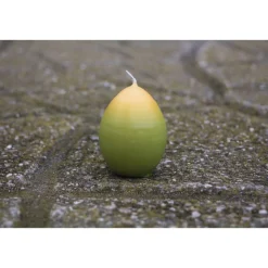 GelbGrün Ostereikerze