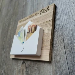 Geldgeschenk | Briefumschlag | Gutschein Verpackung | Gutscheinbox Wunscherfüller für Dich | personalisierbar