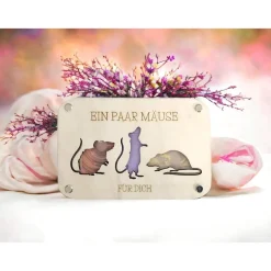 Geldgeschenk - Ein paar Mäuse / Geburtstag / Geld schenken / Geschenkverpackung / Geschenkidee / Verpackung für Geld / G