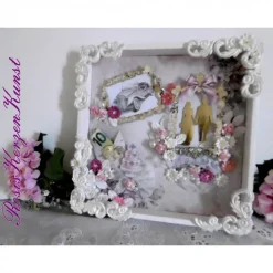 GELDGESCHENK * GESCHENK ZUR HOCHZEIT * SHABBY-CHIC * HOCHZEITSGESCHENK * BRAUTPAAR * HOCHZEITS-DEKO