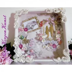 GELDGESCHENK * GESCHENK ZUR HOCHZEIT * SHABBY-CHIC * HOCHZEITSGESCHENK * BRAUTPAAR * HOCHZEITS-DEKO