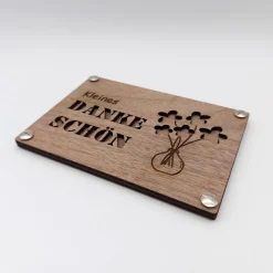 Geldgeschenk | Geschenkkarte aus Holz | Dankeschön | Danke | Geldgeschenk Verpackung | Geschenkverpackung | Kleinigkeit