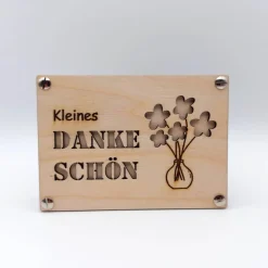 Geldgeschenk | Geschenkkarte aus Holz | Dankeschön | Danke | Geldgeschenk Verpackung | Geschenkverpackung | Kleinigkeit