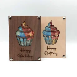 Geldgeschenk | Geschenkkarte aus Holz | Happy Birthday | Geburtstag | Geldgeschenk Verpackung | Geschenkverpackung