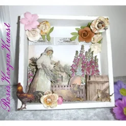 GELDGESCHENK * Nostalgische Shadowbox * Shabby Chic * Gartenparty * Hauseinweihung * Landparty * Deko *