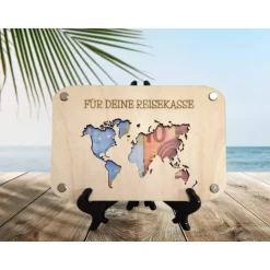 Geldgeschenk - Urlaub / Geld schenken / Geschenkverpackung / Geschenkidee / Verpackung für Geld / Geburtstagsgeschenke