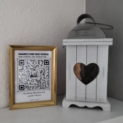 Geldgeschenk Aktie ETF Kryptowährung | Personalisiertes QrCode Bild
