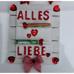 Geldgeschenk ALLES LIEBE  Geschenk Vatertag  Geburtstag Ostern Weihnachten Hochzeit Valentinstag Muttertag Shabby Stil